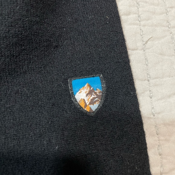 Black Kuhl Wool Zip Up Prague Sweater Size S - Picture 6 of 10